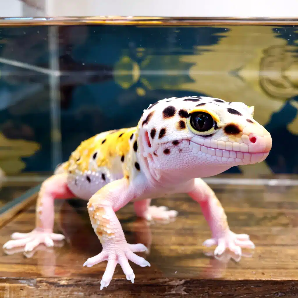 how to clean leopard gecko tank, leopard gecko enclosure cleaning 2 leopard gecko temporary container during cleaning
