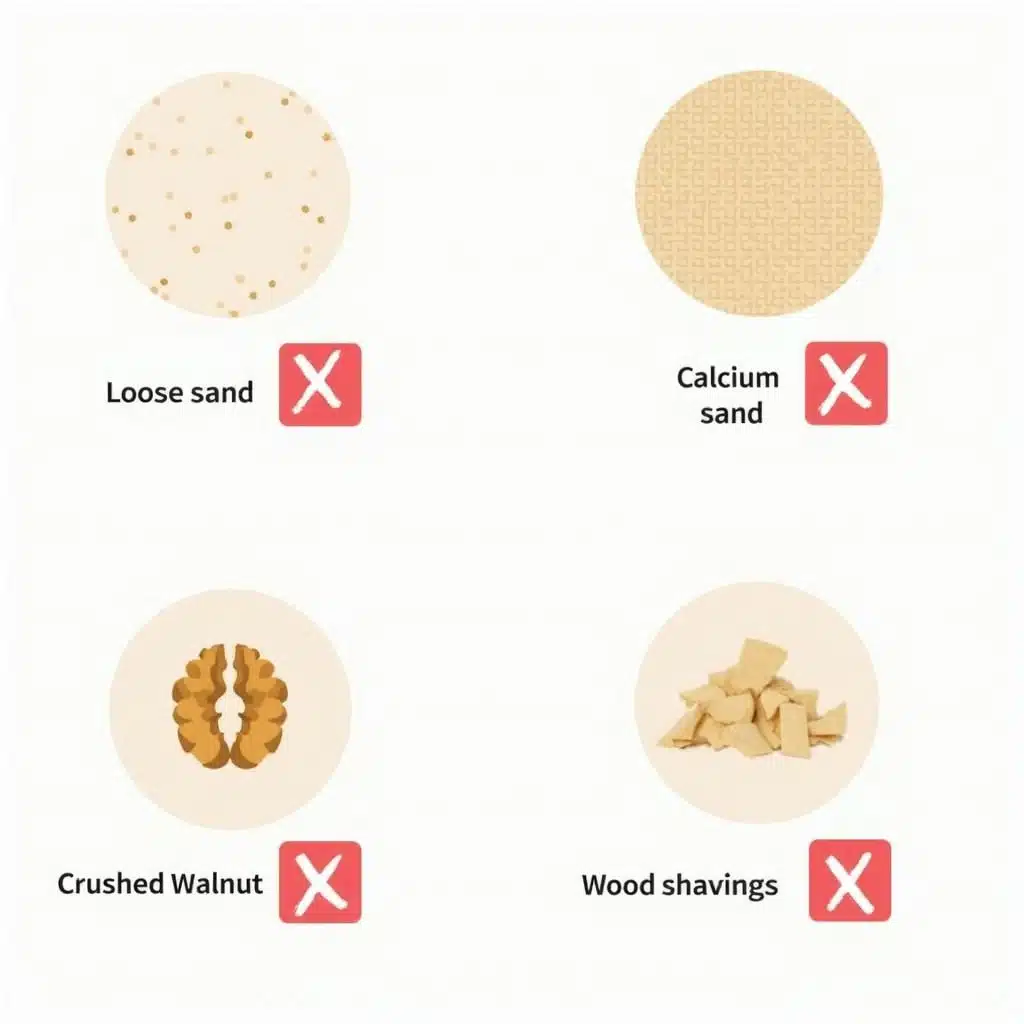 Best Substrates for Leopard Geckos 2 Unsafe substrates for leopard geckos