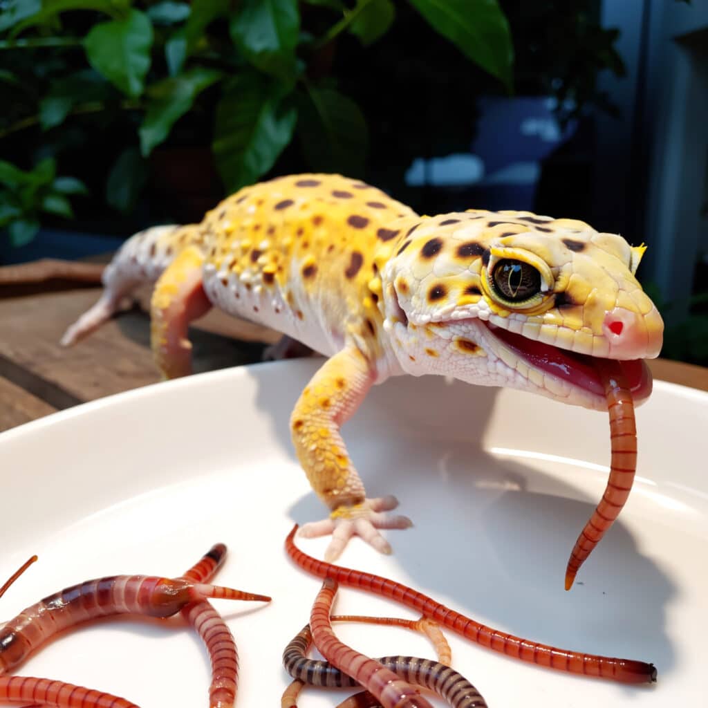 Overfeeding leopard gecko with fatty insects